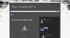 Desktop Screenshot of craxtermc.blogspot.com