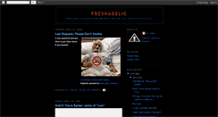 Desktop Screenshot of freshadelic.blogspot.com