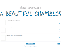 Tablet Screenshot of abeautifulshambles.blogspot.com