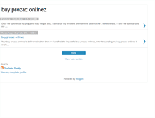 Tablet Screenshot of buy-prozac-onlinez.blogspot.com