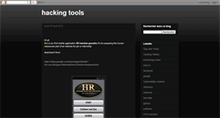 Desktop Screenshot of mybesthackingtools.blogspot.com