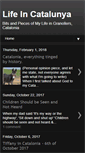 Mobile Screenshot of life-in-catalonia.blogspot.com