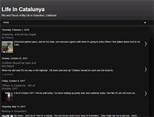 Tablet Screenshot of life-in-catalonia.blogspot.com
