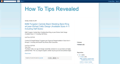 Desktop Screenshot of howtotipsrevealed.blogspot.com