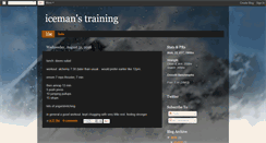 Desktop Screenshot of icemantraining.blogspot.com