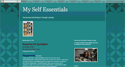 Desktop Screenshot of myselfessentials.blogspot.com