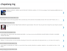 Tablet Screenshot of chapalang-ing.blogspot.com