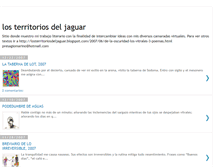 Tablet Screenshot of losterritoriosdeljaguar.blogspot.com