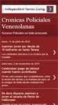 Mobile Screenshot of cronicapolicialvenezolana.blogspot.com