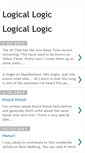 Mobile Screenshot of logicallogic.blogspot.com