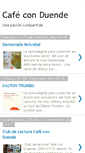 Mobile Screenshot of cafeconduende.blogspot.com