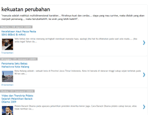 Tablet Screenshot of kekuatanperubahan.blogspot.com