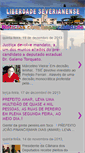 Mobile Screenshot of liberdadeseverianense.blogspot.com