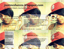 Tablet Screenshot of justmedueces.blogspot.com