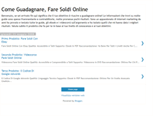 Tablet Screenshot of guadagna-da-internet.blogspot.com