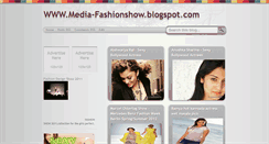 Desktop Screenshot of media-fashionshow.blogspot.com