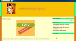 Desktop Screenshot of hindicinefilms.blogspot.com