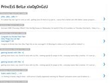 Tablet Screenshot of princ3ssbell3xiaogongzu.blogspot.com