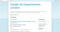 Desktop Screenshot of departamentojuridico.blogspot.com