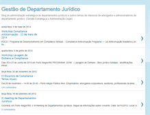 Tablet Screenshot of departamentojuridico.blogspot.com