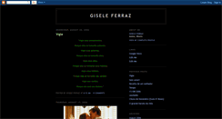 Desktop Screenshot of giseleferraz.blogspot.com