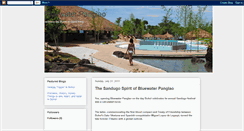 Desktop Screenshot of bluewaterpanglao.blogspot.com