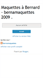 Mobile Screenshot of bernamaquettes3.blogspot.com
