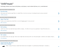 Tablet Screenshot of chillimusic.blogspot.com