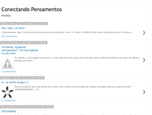 Tablet Screenshot of conectando-pensamentos.blogspot.com