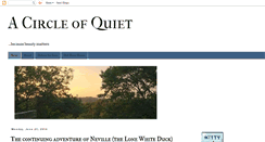 Desktop Screenshot of acircleofquiet.blogspot.com