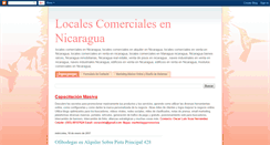 Desktop Screenshot of localescomercialesnicaragua.blogspot.com