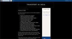 Desktop Screenshot of ind-transport.blogspot.com