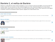 Tablet Screenshot of diariarte2.blogspot.com