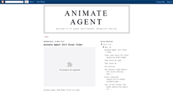 Desktop Screenshot of animateagent.blogspot.com