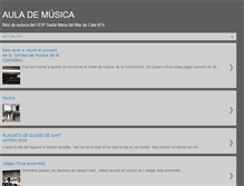 Tablet Screenshot of musicacpsantamariadelmar.blogspot.com
