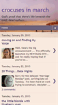 Mobile Screenshot of crocuses.blogspot.com