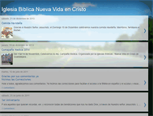 Tablet Screenshot of ibnuevavidaencristo.blogspot.com