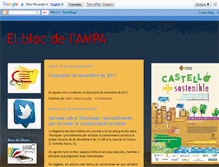 Tablet Screenshot of ampa-censal.blogspot.com