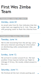 Mobile Screenshot of firstweszimbateam.blogspot.com
