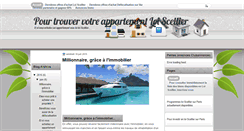 Desktop Screenshot of maisons-appartements.blogspot.com