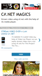 Mobile Screenshot of csharpmagics.blogspot.com
