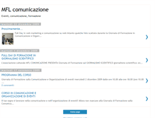 Tablet Screenshot of mflcomunicazione.blogspot.com