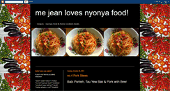 Desktop Screenshot of nonya-jean.blogspot.com