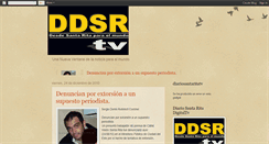 Desktop Screenshot of diariosantaritadigital.blogspot.com