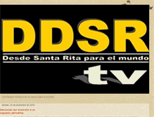 Tablet Screenshot of diariosantaritadigital.blogspot.com