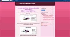 Desktop Screenshot of comunidadboyaca3.blogspot.com