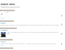 Tablet Screenshot of buradanyetkilileresesleniyorum.blogspot.com