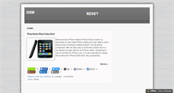 Desktop Screenshot of gsm-reset.blogspot.com