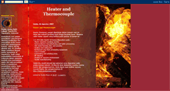 Desktop Screenshot of heater-thermocouple.blogspot.com