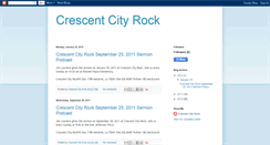 Desktop Screenshot of crescentcityrock.blogspot.com